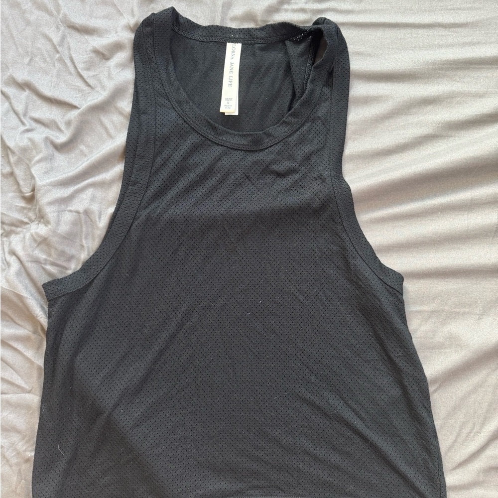 Black Sleeveless Top
